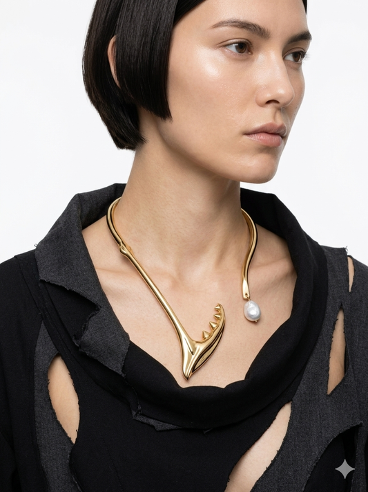 Collana "creatura degli abissi" in argento