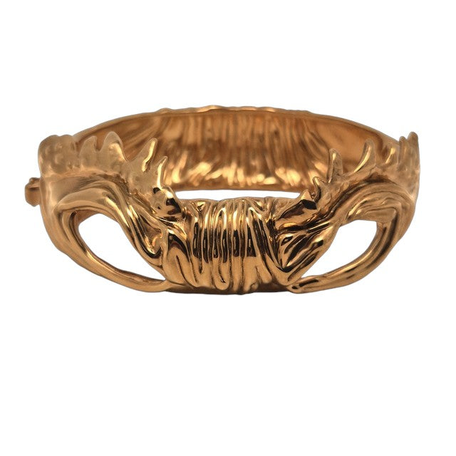 Armband „Sphinx“ aus versilbertem Messing