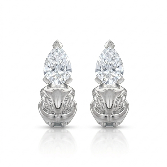 Orecchino "bellezza mendace slim" in argento