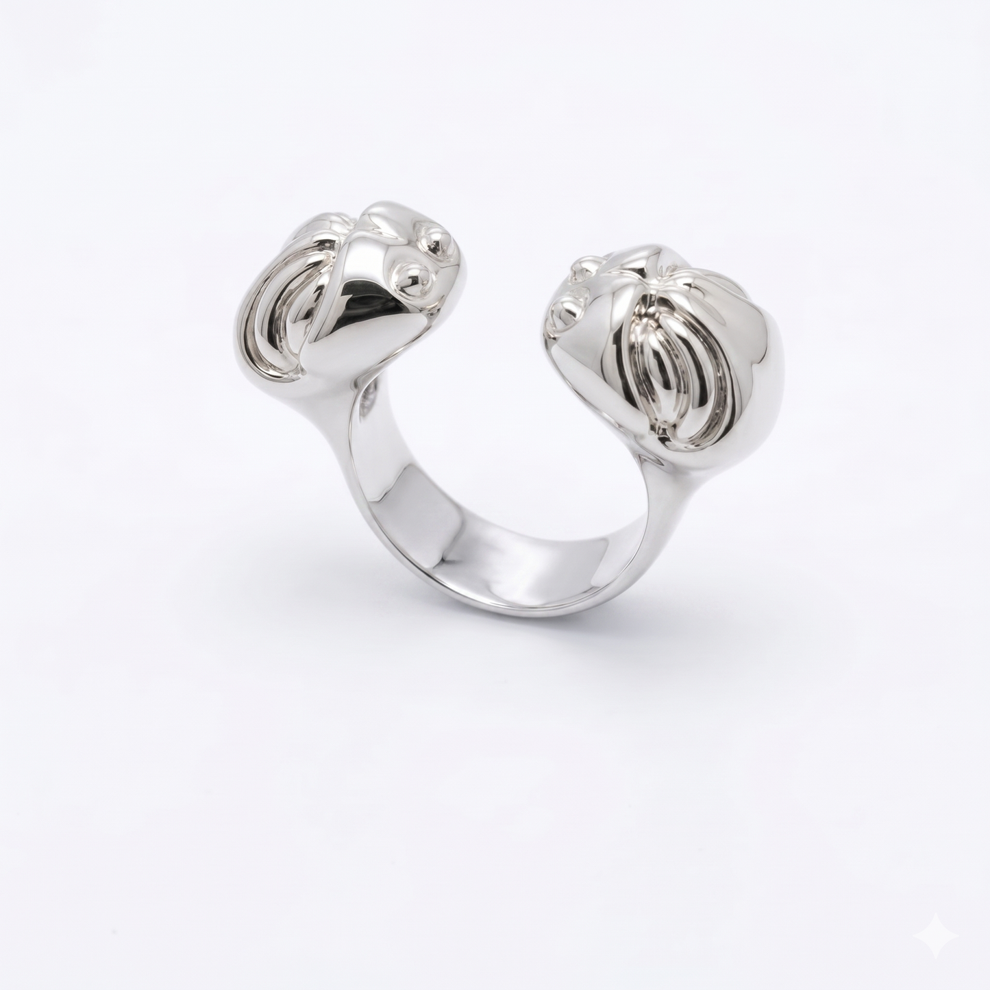 Anello "bellezza mendace" in ottone