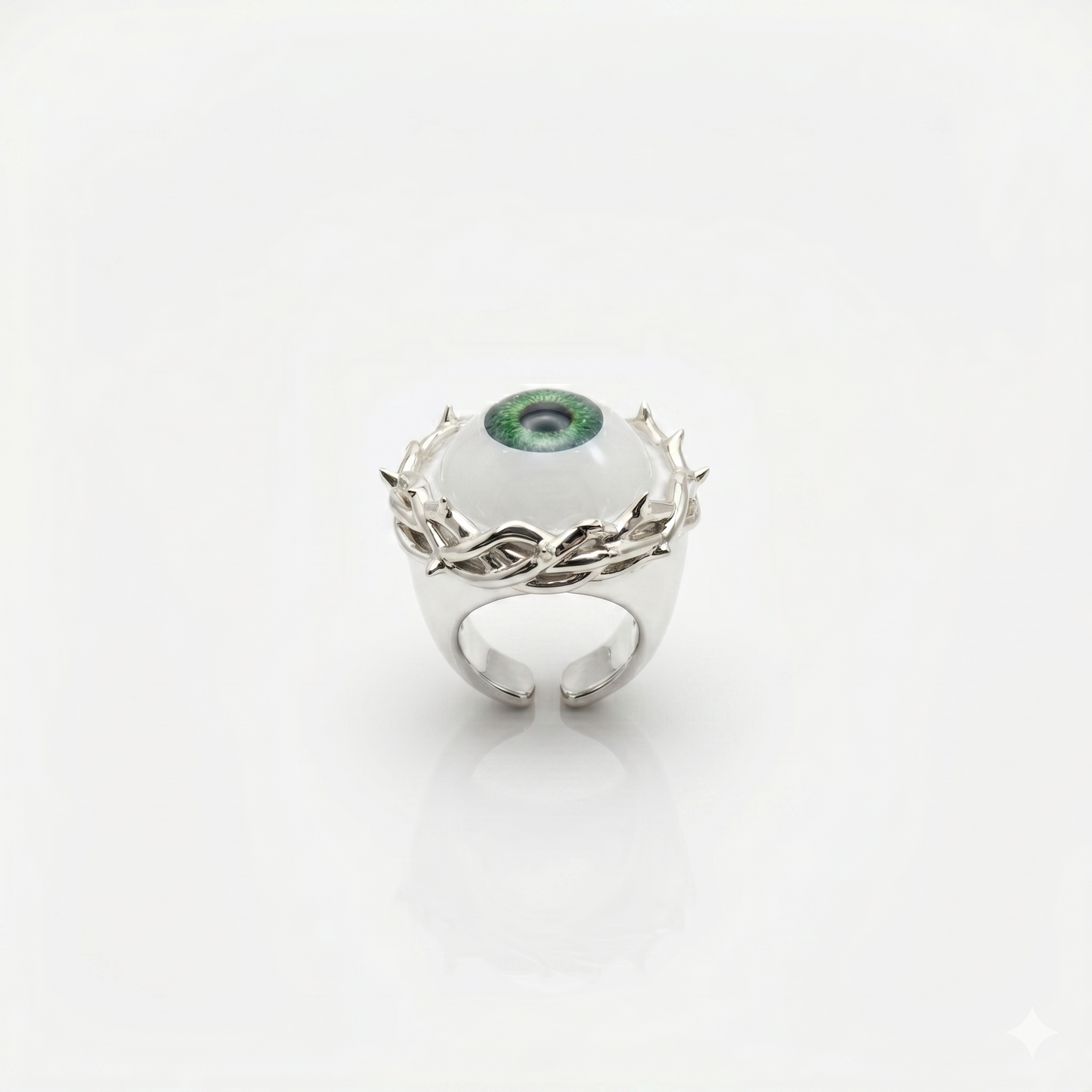 Anello "natura sentinella" in argento