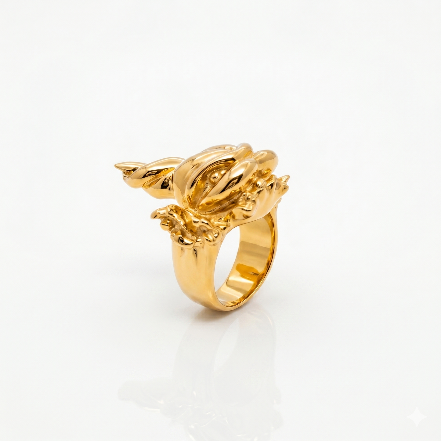 Anello "la maldicenza" in argento